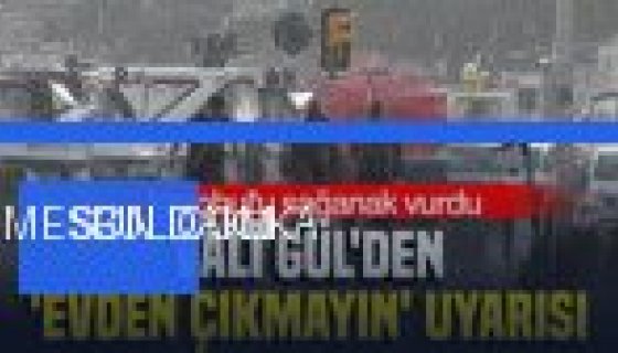 İstanbul'da Fırtına Alarmı: Vali Gül'den Kritik 'Evde Kal' Çağrısı (Foto Galeri)