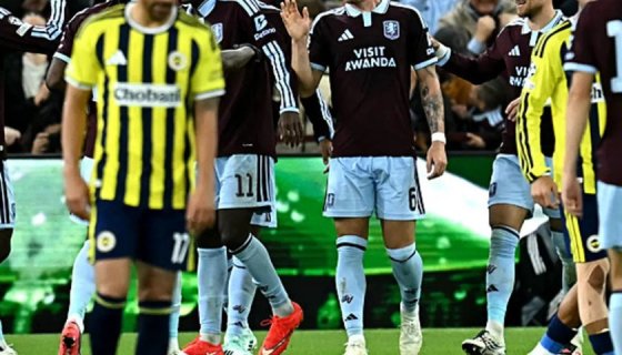 Fenerbahçe'nin Şampiyonlar Ligi Kâbusu: Aston Villa Deplasmanında 6-0'lık Farkla Ezildi (Foto Galeri)