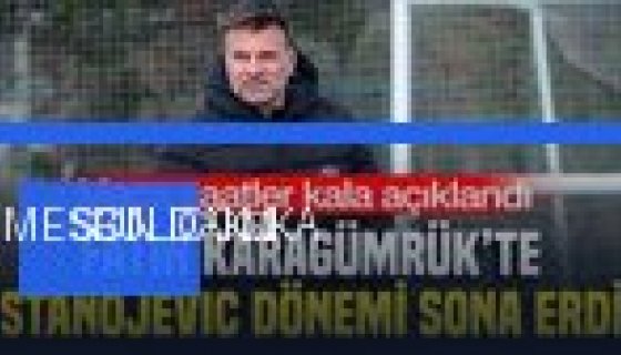 Fatih Karagümrük'te maça saatler kala ayrılık: Stanojevic dönemi resmen sona erdi (Foto Galeri)