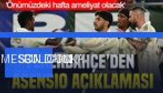 Fenerbahçe'den Asensio krizine net cevap: Ameliyat tarihi belli oldu, iddialar yalanlandı (Foto Galeri)