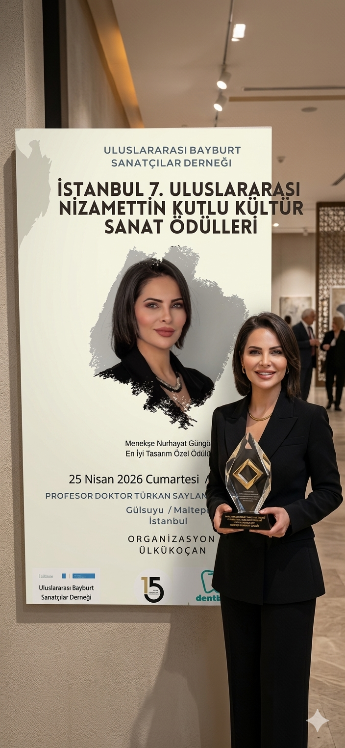 Uluslararası Tasarım Ödülü Menekşe Nurhayat Güngör’ün