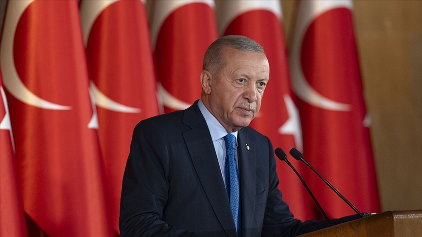 Cumhurbaşkanı Erdoğan, Alparslan Türkeş'i andı