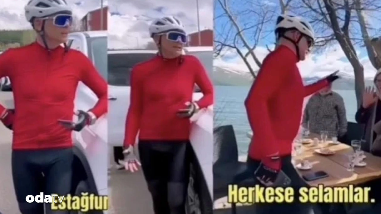Bisiklet sürerken tayt giymesiyle tartışıldı: Vali görevden alındı
