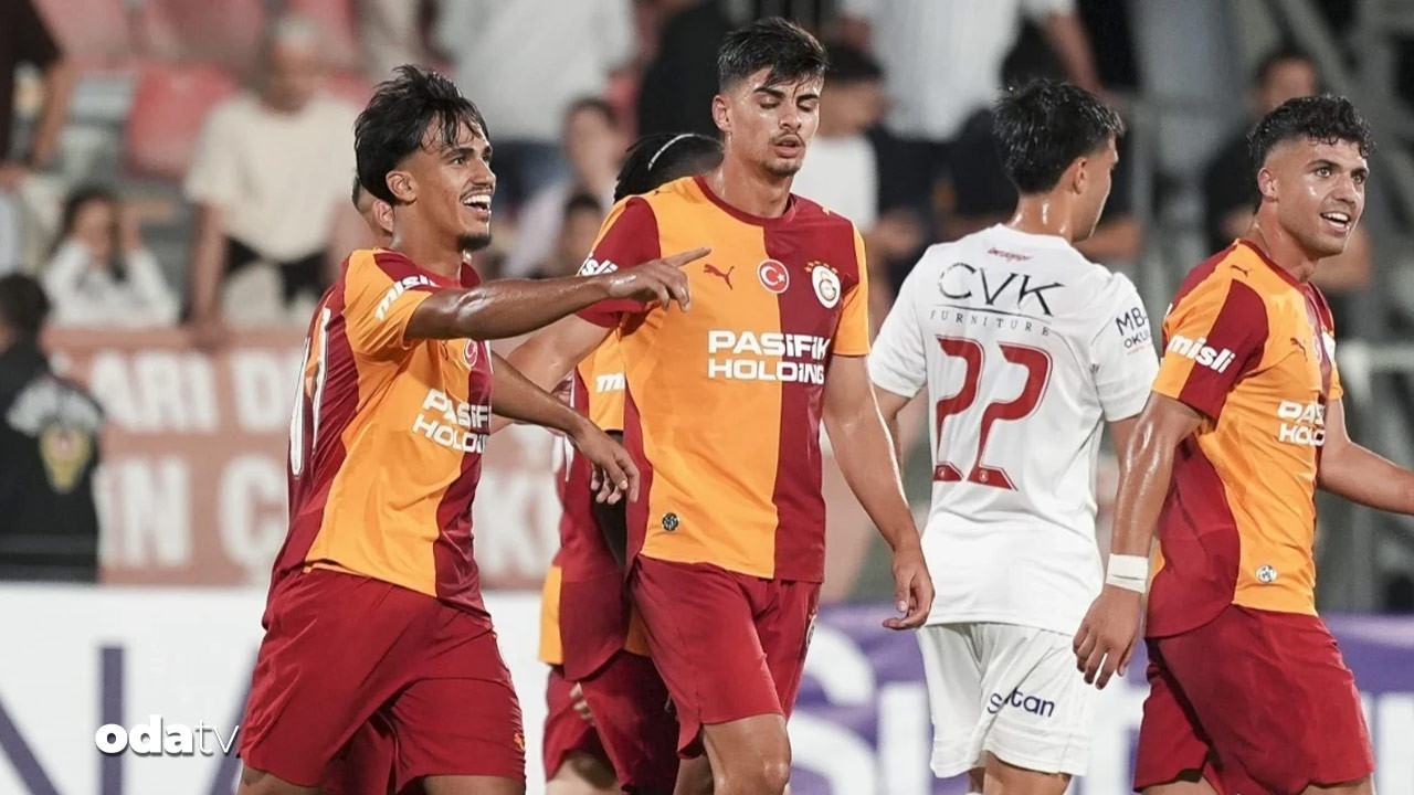 Galatasaray genç aslanlarla şov yaptı