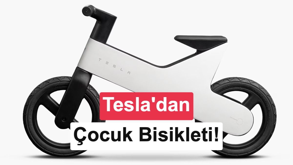 Tesla'dan çocuklar için denge bisikleti: Fiyatı 225 dolar