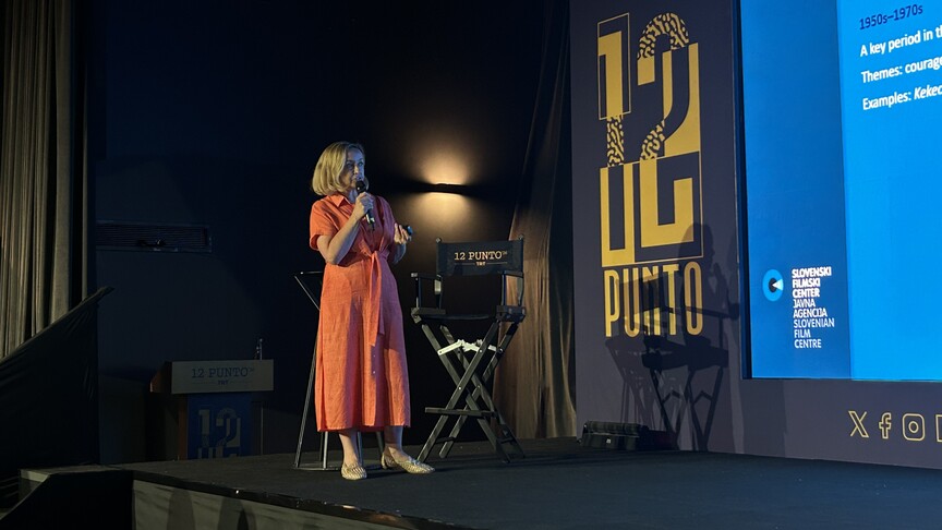 TRT 12 Punto'da Türkiye ve Slovenya'nın çocuk sineması deneyimleri ele alındı