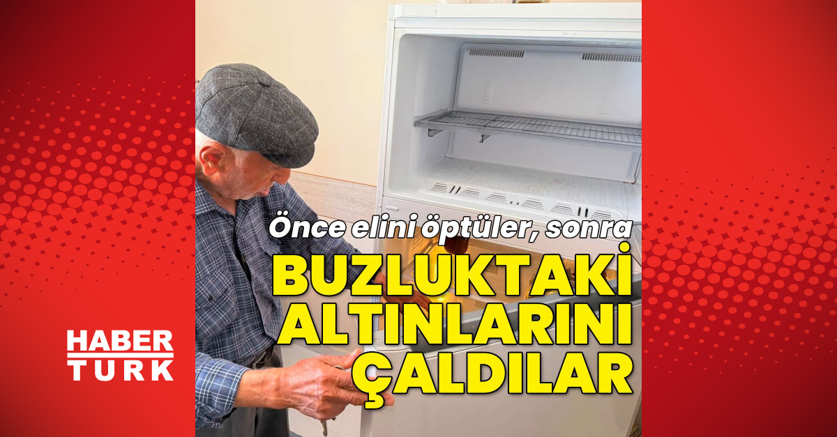Son dakika: Eskişehir haberleri: Önce elini öptüler, sonra buzluktaki altınları alıp kaçtılar | Son dakika haberleri