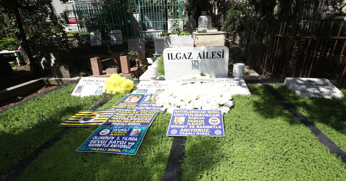 Fenerbahçe Faruk Ilgaz'ı andı!