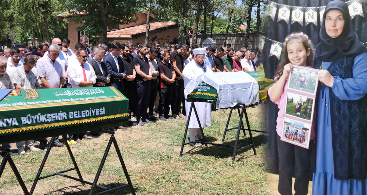 Taksinin altında kalarak can vermişlerdi... Anne-kıza en acı veda - Sözcü Gazetesi
