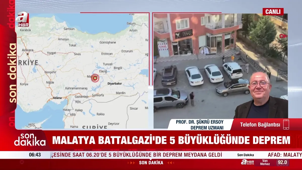 SON DAKİKA | Malatya Battalgazi'de 5 büyüklüğünde deprem: Çevre illerden de hissedildi! | Video