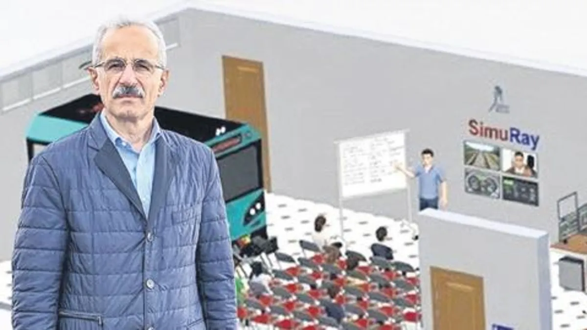 Yerli tren simülatörü geliştirilecek