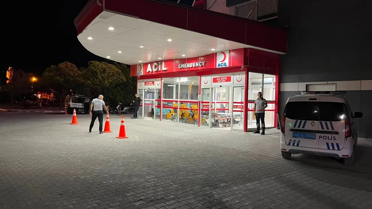 Konya'da Trafik Kazası: 2 Yaralı