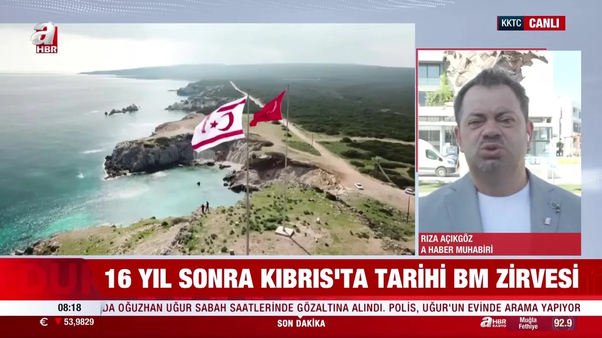 16 yıl sonra Kıbrıs'ta tarihi BM Zirvesi
