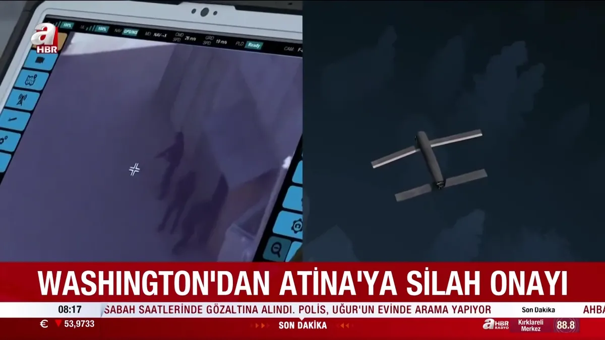 ABD'den Yunanistan'a 80 milyon dolarlık İHA