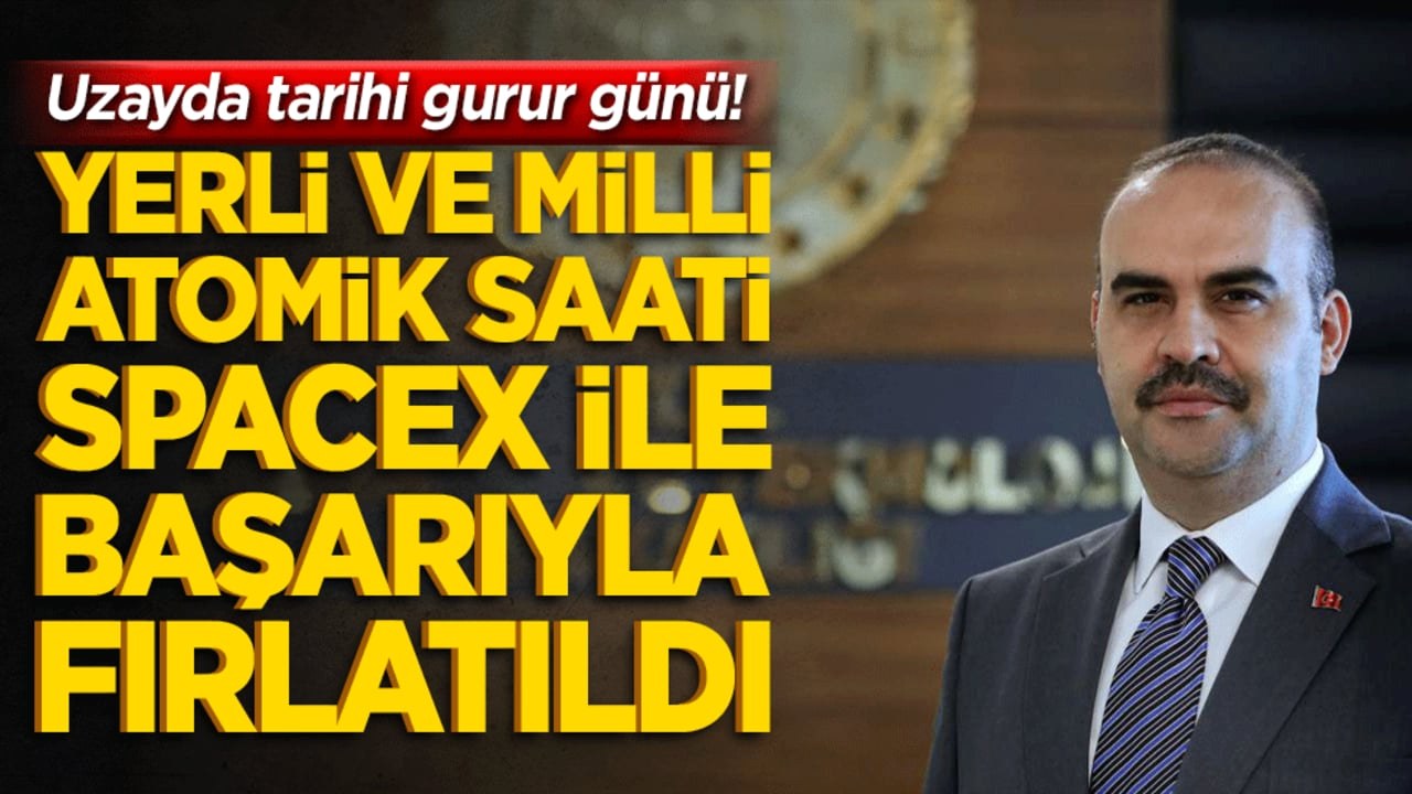 Türkiye'nin İlk Yerli Rubidyum Atomik Saati Uzaya Gönderildi