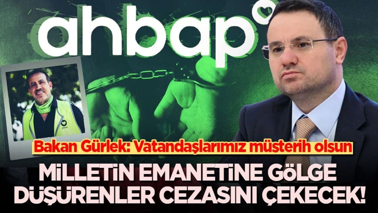 Adalet Bakanı Akın Gürlek'ten Deprem Bağışları Açıklaması
