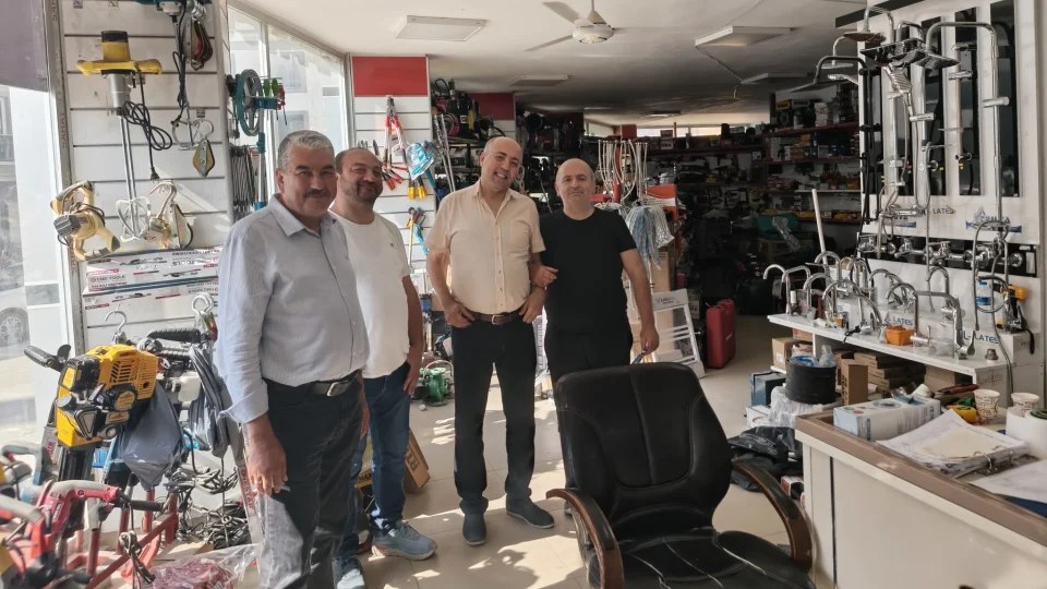 Siyasi Partiden Türkeli'de Esnaf ve Aile Ziyaretleri