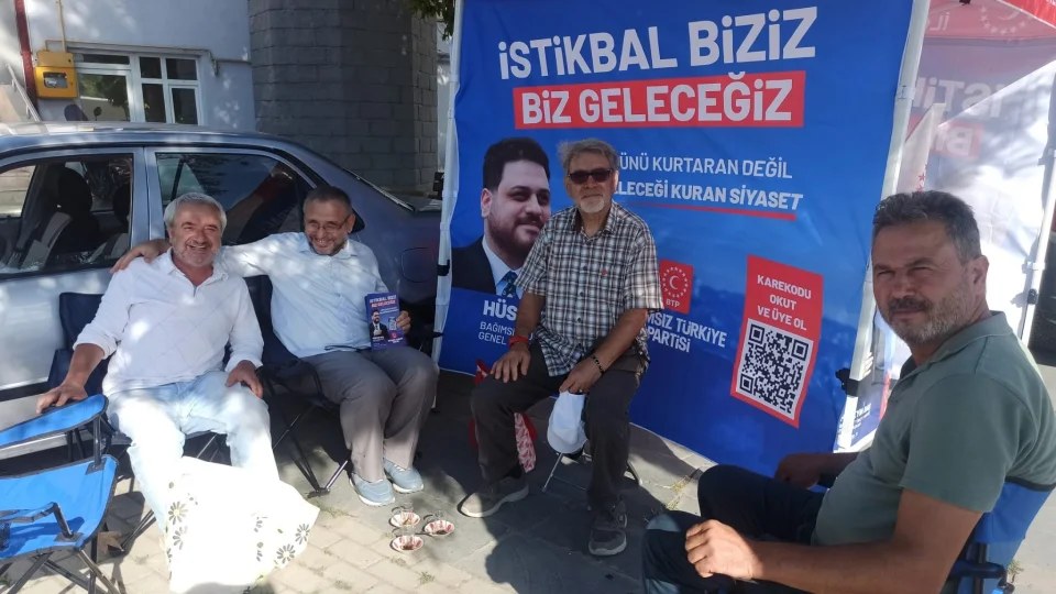 BTP Samsun İl Başkanlığı'ndan Alaçam'da Saha Çalışması