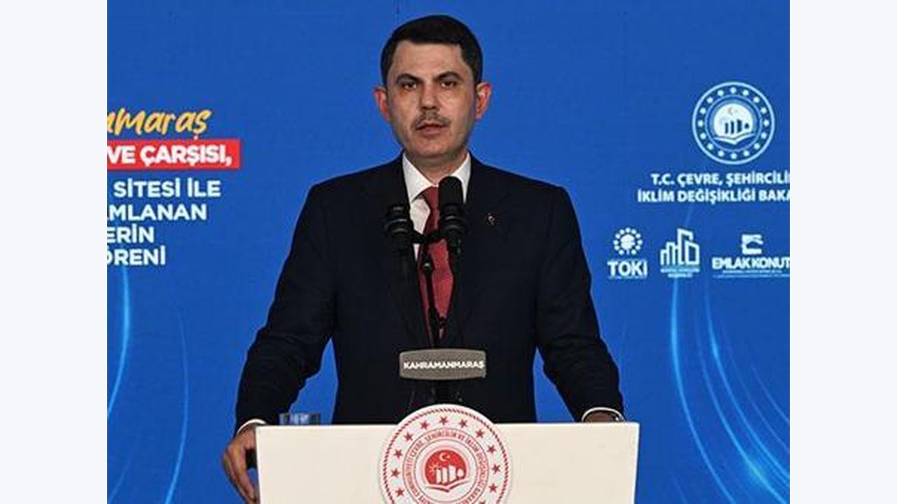 Bakan Kurum Kahramanmaraş'ta Açılış Törenine Katıldı