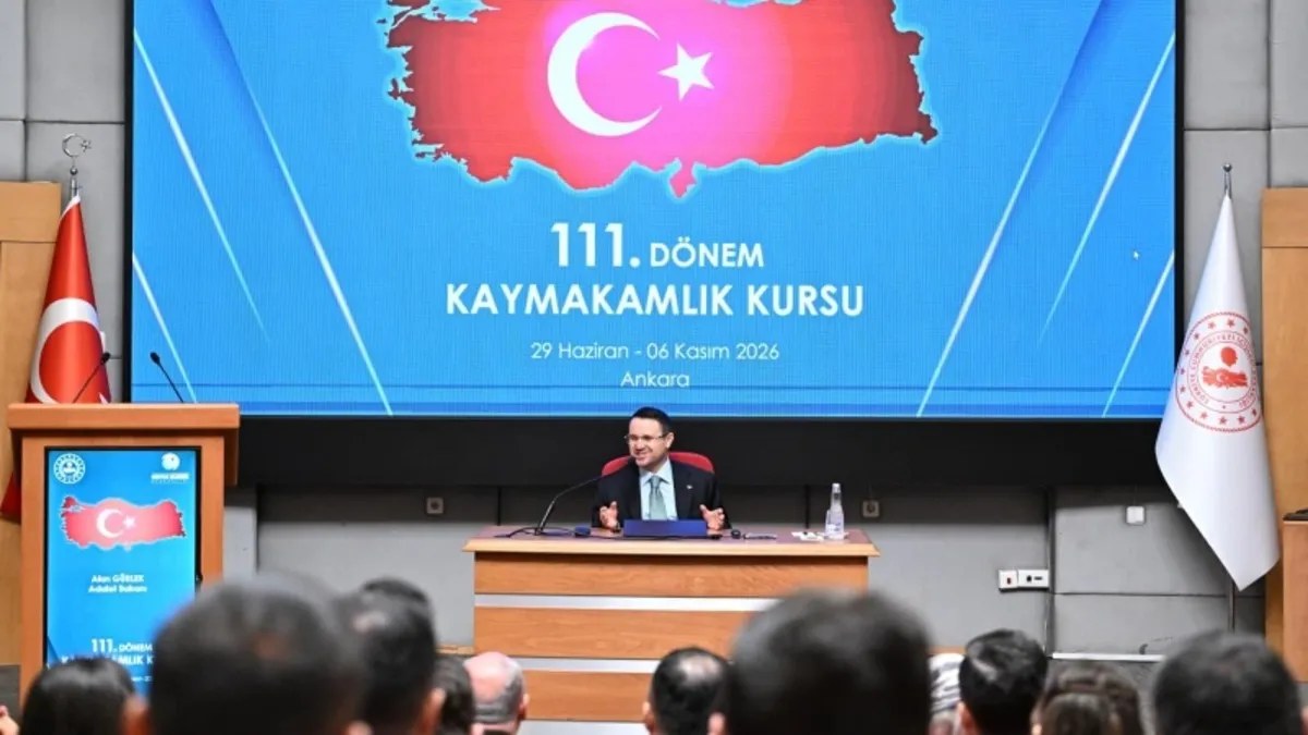 Adalet Bakanı Gürlek'ten Kaymakam Adaylarına Önemli Uyarı
