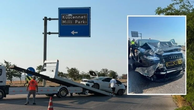 Bandırma Belediye Başkanı Mirza, trafik kazası geçirdi… 3 kişi yaralandı