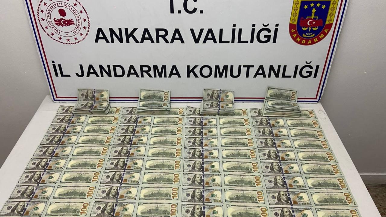 Ankara'da dev sahte para operasyonu: 80 bin dolar ele geçirildi