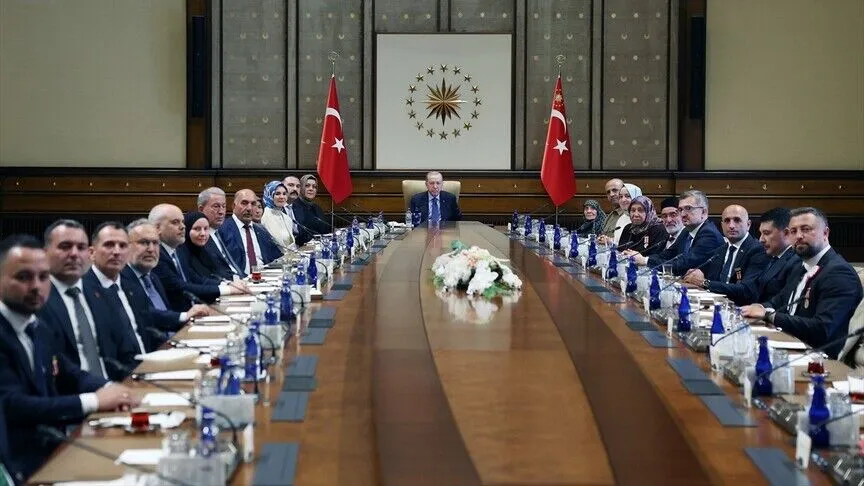 Cumhurbaşkanı Erdoğan: Terörsüz Türkiye sürecinde Meclisimiz Bu Hafta Öncelikli Bir Adım Attı