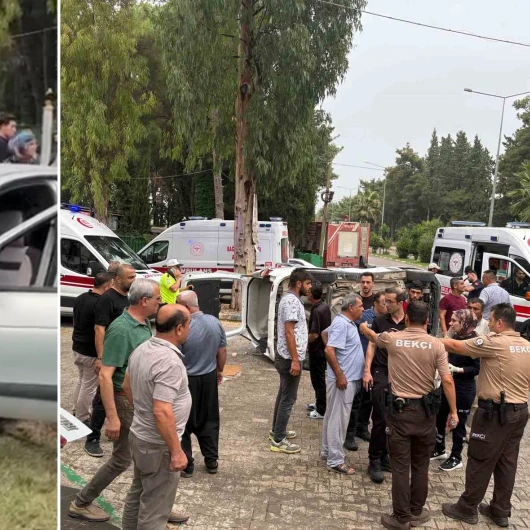 Osmaniye'de Otomobilden Hafif Ticari Araçla Çarpışma: Beş Kişi Yaralandı