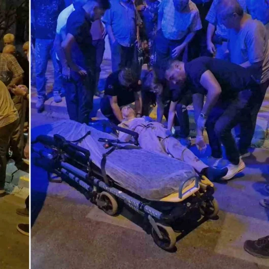 Eskişehir’de motosikletin çarptığı yaşlı adam yaralandı
