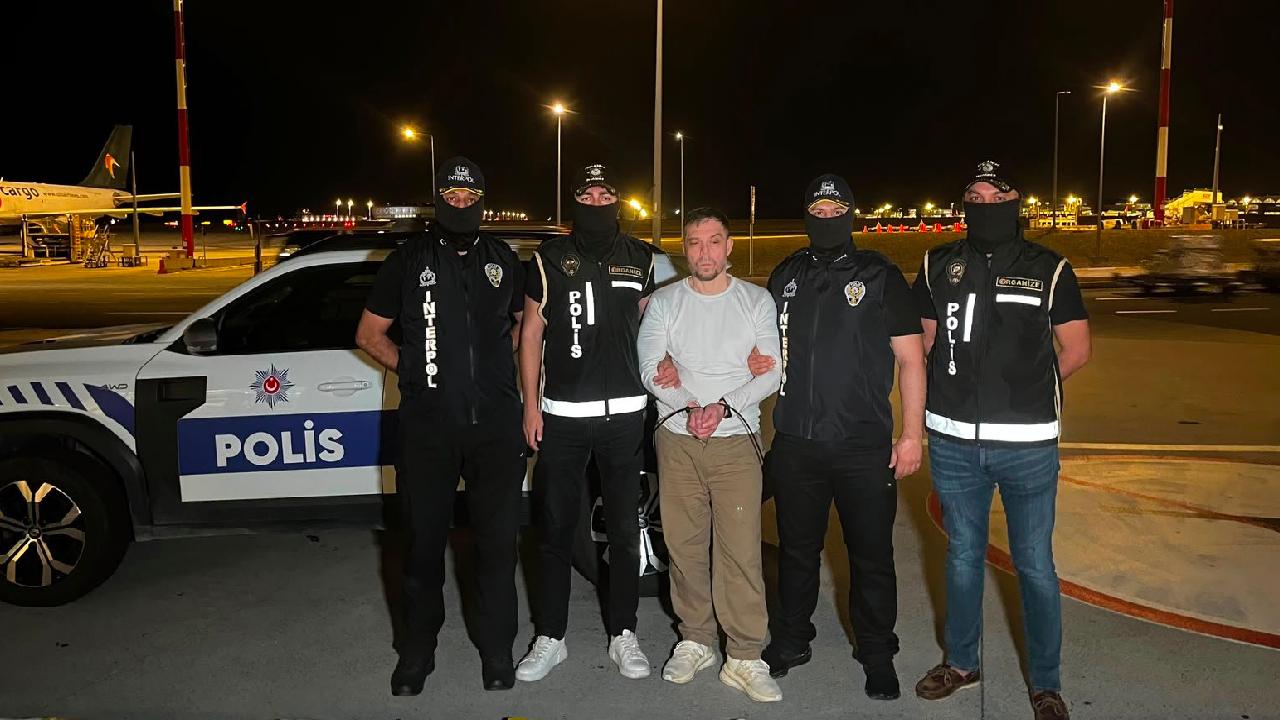 Organize suç örgütü elebaşı Serkan Kurtuluş Türkiye'ye getirildi