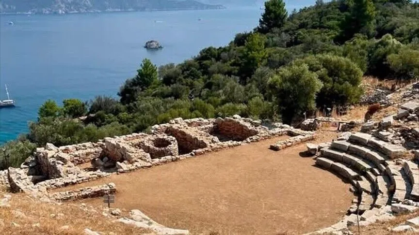 Amos Antik Kenti’nde tarihi mirasın korunması için çalışmalar sürüyor