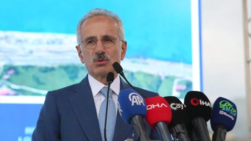 Bakan Uraloğlu: İyidere Lojistik Liman Projesi'nde Yüzde 82 Fiziki Gerçekleşme Seviyesine ulaştık