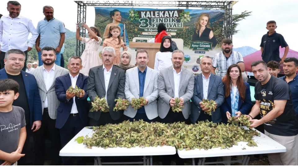 Kahramanmara'ta Fndk Hasad Festivali Karadeniz'e Baland