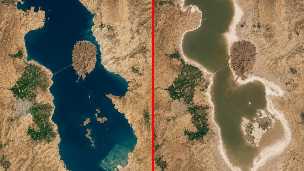 12 milyon kuşa yuva olan dev göl hızla kuruyor