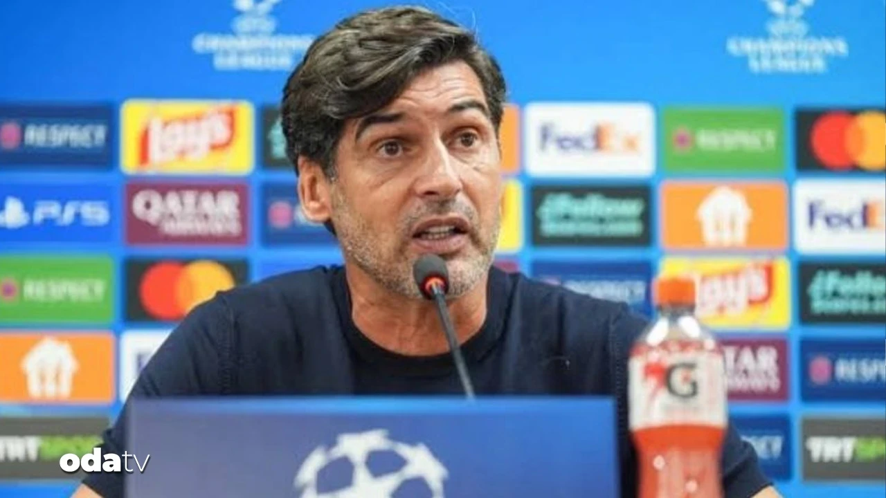 Lyon Teknik Direktörü Paulo Fonseca Fenerbahçe Maçtan Net Favori İtiraf Ediyor