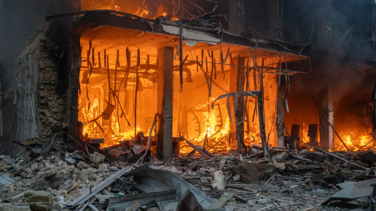 Ukrayna: Rusya'nın Kiev'e Saldırıda 8 Kişi Öldü, 33 Kişi Yaralandı
